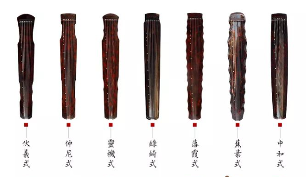 青海省十四种常见古琴样式（图集）